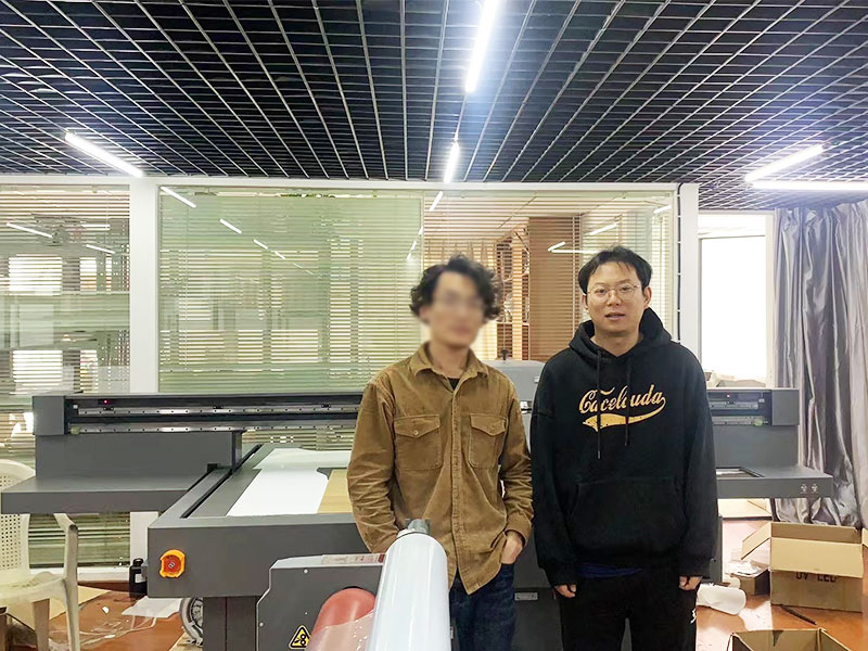 皮革鞋材客戶(hù)購機案例